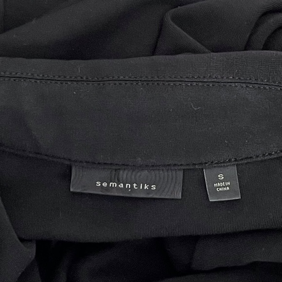 🍁 Semantik Blazer Stretch Fabric Jacket Coat sz S - Picture 6 of 9